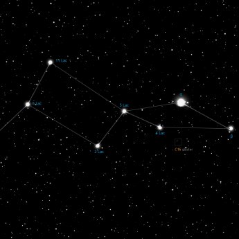 Lacerta constellation