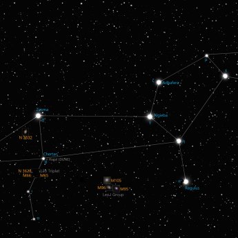 Leo constellation