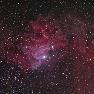 Flaming Star Nebula